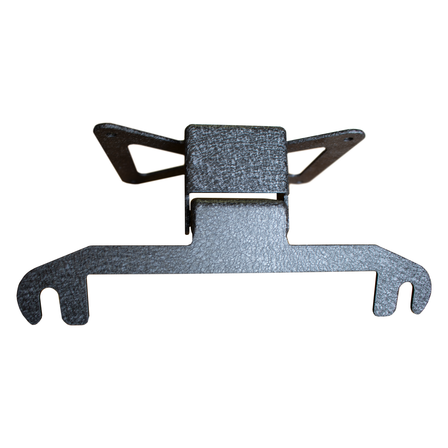 Fishbone Offroad | Jeep JL Hawse Fairlead License Plate Mount For 18-Pres Wrangler JL Black Aluminum Fishbone Offroad | FB21099