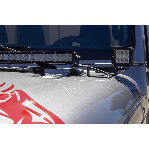 Fishbone Offroad | Jeep JL Cowl Light Bracket 18-Pres Wrangler JL Fishbone | FB21111
