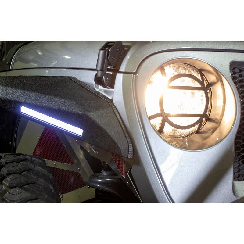 Fishbone Offroad | Jeep JL Headlight Guards For 18-Pres Wrangler JL Aluminum Fishbone Offroad | FB21121