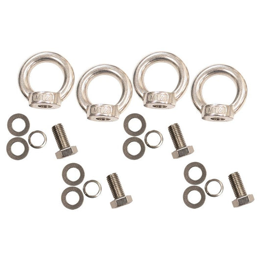 Fishbone Offroad | Jeep Storage/Bed Rack Tie Down Kit Stainless Steel Fishbone | FB21261