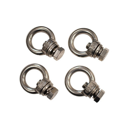 Fishbone Offroad | Jeep Storage/Bed Rack Tie Down Kit Stainless Steel Fishbone | FB21261