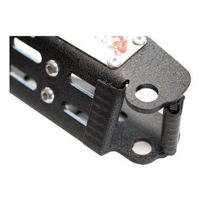 Fishbone Offroad | Jeep Foot Peg Set For 07-Up Wrangler/Gladiator Steel Black Fishbone | FB21269
