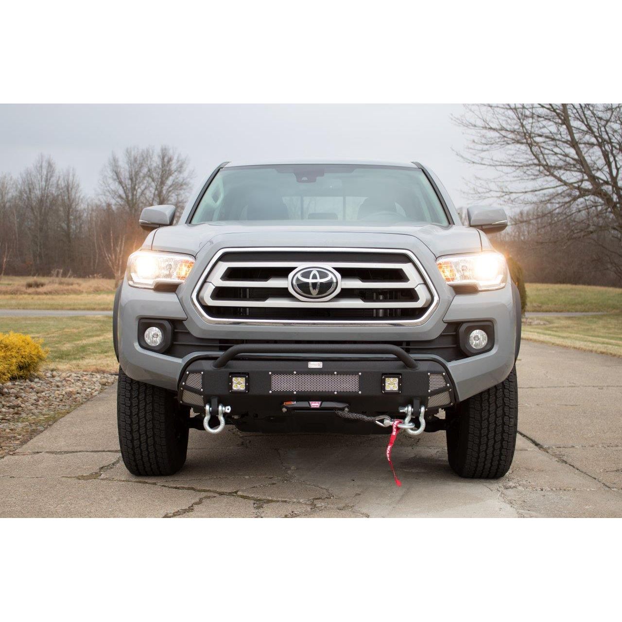 Fishbone Offroad | 2016-Present Toyota Tacoma Center Stubby Front Bumper Fishbone Offroad | FB21312