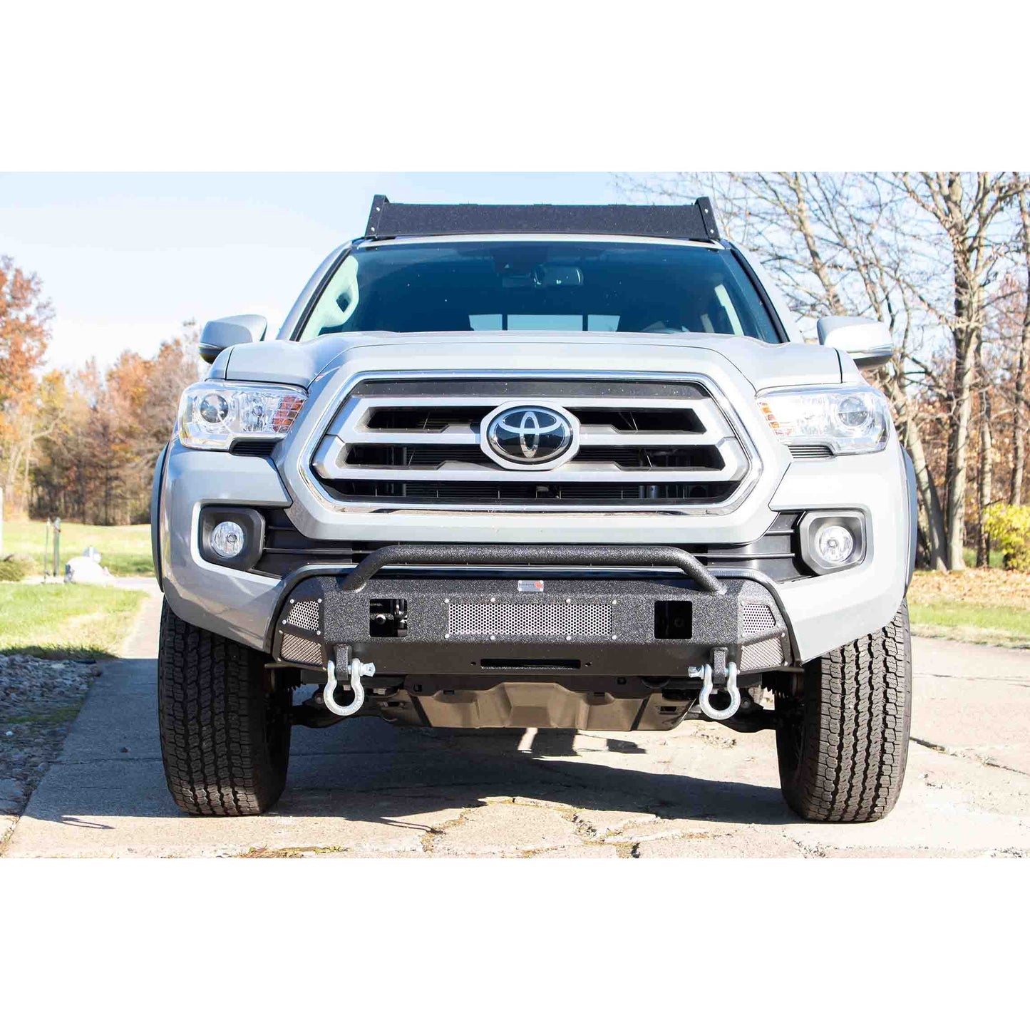 Fishbone Offroad | 2016-Present Toyota Tacoma Center Stubby Front Bumper Fishbone Offroad | FB21312