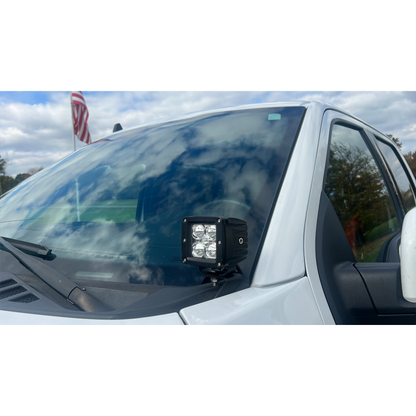 Fishbone Offroad | 2015-2023 F150 and 2017-2023 Raptor Hood Light Pod Bracket Fishbone Offroad | FB21354