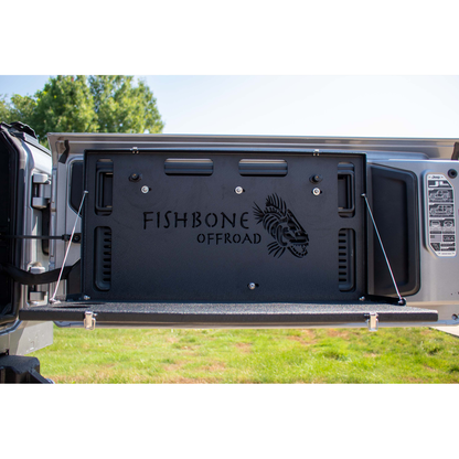 Fishbone Offroad | 6th Gen Ford Bronco, 18-Present Jeep Wrangler JL and 07-18 Jeep Wrangler JK Tailgate Table Fishbone Offroad | FB21359