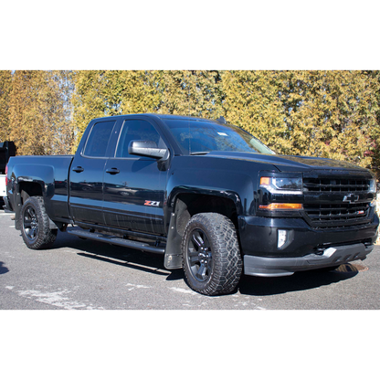 Fishbone Offroad | 07-18 Silverado 1500/2500/3500 Double Cab Cab 5 Inch Oval Side Steps Fishbone Offroad | FB21383