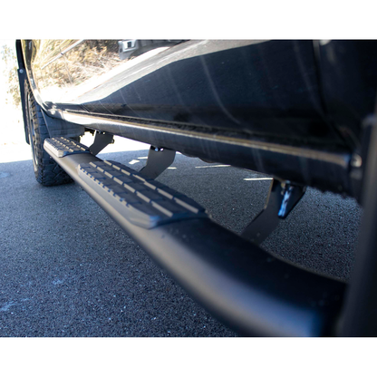 Fishbone Offroad | 07-18 Silverado 1500/2500/3500 Double Cab Cab 5 Inch Oval Side Steps Fishbone Offroad | FB21383