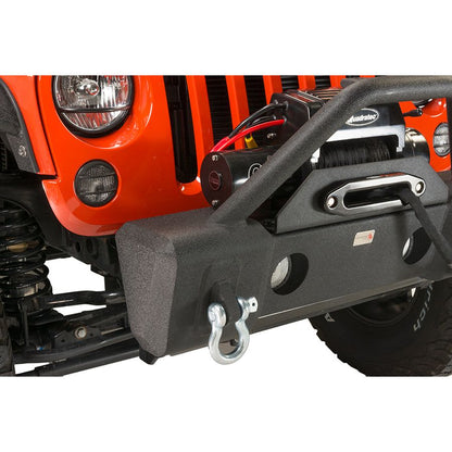 Fishbone Offroad | Jeep JK Stubby Bumper W/Tube Guard 07-18 Wranger JK Black Texured Powercoated Fishbone Offroad | FB22002