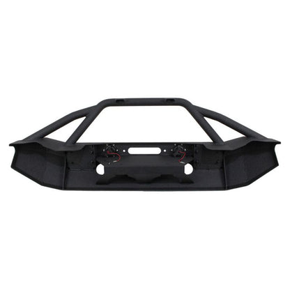 Fishbone Offroad | Jeep JK Front Winch Bumper W/LEDs Full Width 07-18 Wranger JK Black Texured Powercoated Fishbone Offroad | FB22004