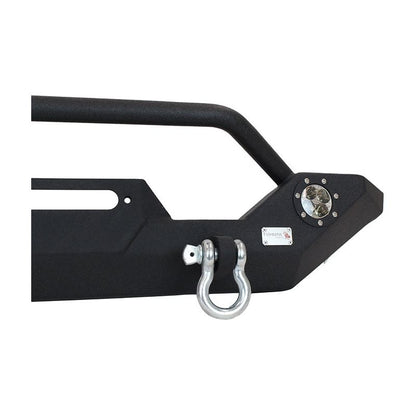 Fishbone Offroad | Jeep TJ/YJ Front Bumper W/LED's 87-06 Wrangler TJ/YJ Steel Black Textured Powercoat Fishbone Offroad | FB22017