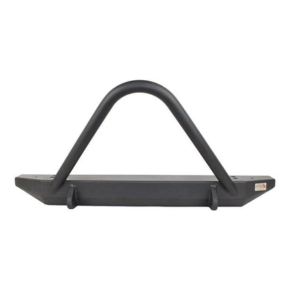 Fishbone Offroad | Jeep TJ Front Bumper W/Stinger 97-06 Wrangler TJ Rubicon and Unlimited Steel Black Textured Powdercoat Piranha Series Fishbone Offroad | FB22048