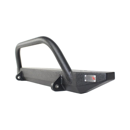 Fishbone Offroad | Jeep TJ Front Bumper W/Winch Guard 97-06 Wrangler TJ Rubicon and Unlimited Steel Black Textured Powdercoat Piranha Series Fishbone Offroad | FB22049
