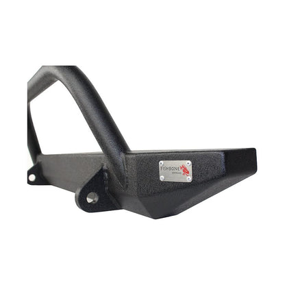 Fishbone Offroad | Jeep TJ Front Bumper W/Winch Guard 97-06 Wrangler TJ Rubicon and Unlimited Steel Black Textured Powdercoat Piranha Series Fishbone Offroad | FB22049
