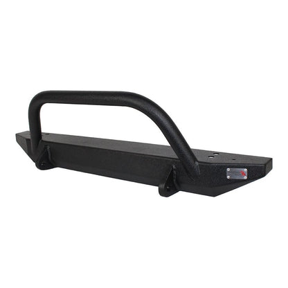 Fishbone Offroad | Jeep TJ Front Bumper W/Winch Guard 97-06 Wrangler TJ Rubicon and Unlimited Steel Black Textured Powdercoat Piranha Series Fishbone Offroad | FB22049