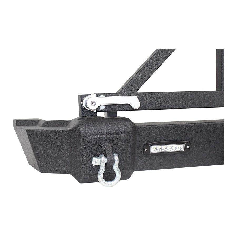 Fishbone Offroad | Jeep JK Rear Bumper With Tire Carrier 07-18 Wrangler JK Fishbone Offroad | FB22051