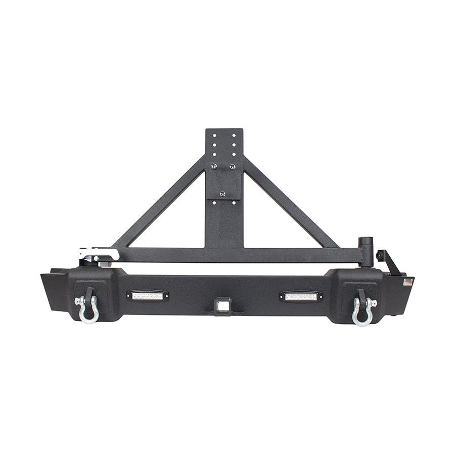 Fishbone Offroad | Jeep JK Rear Bumper With Tire Carrier 07-18 Wrangler JK Fishbone Offroad | FB22051