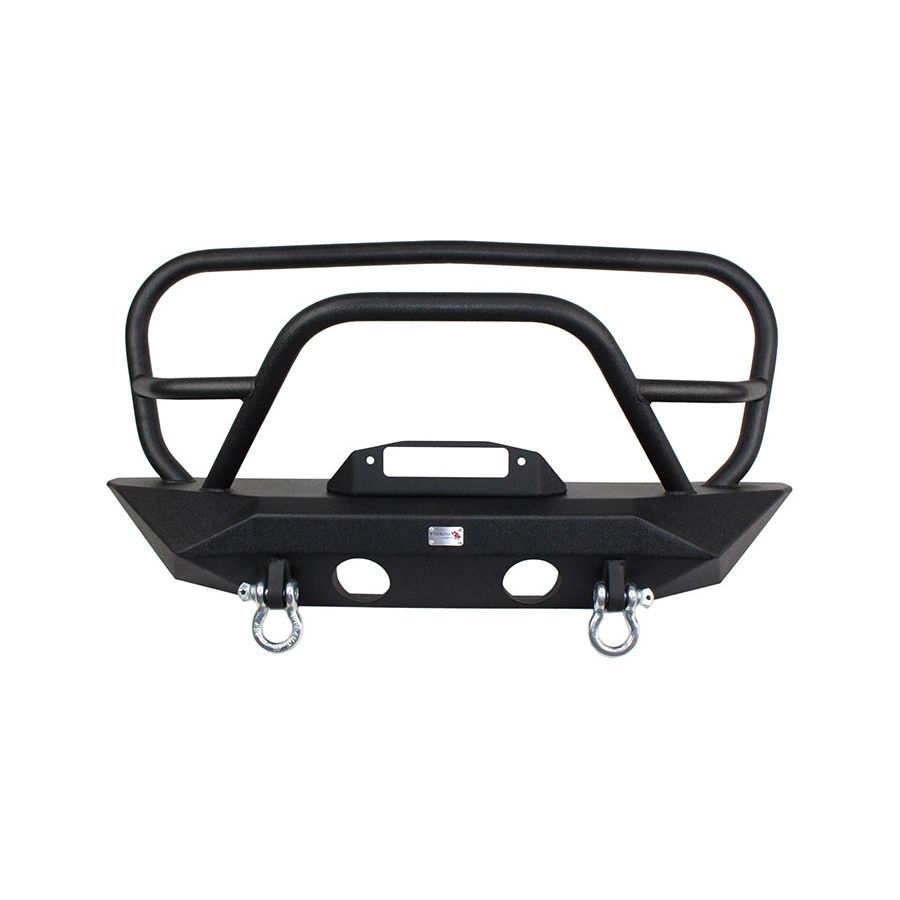 Fishbone Offroad | Jeep JK Front Winch Bumper W/Grille Guard 07-18 Wrangler JK Manowar Series Fishbone Offroad | FB22063