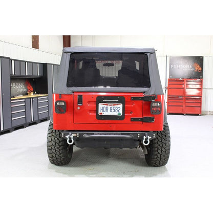 Fishbone Offroad | Jeep TJ Rear Bumper W/Step 97-06 Wrangler TJ Piranha Series Fishbone Offroad | FB22073