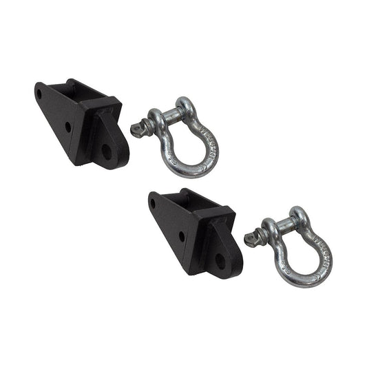 Fishbone Offroad | Jeep JK Rear D-Ring Frame Mounts 2007 to 2018 JK Wrangler, Rubicon and Unlimited Fishbone Offroad | FB22137