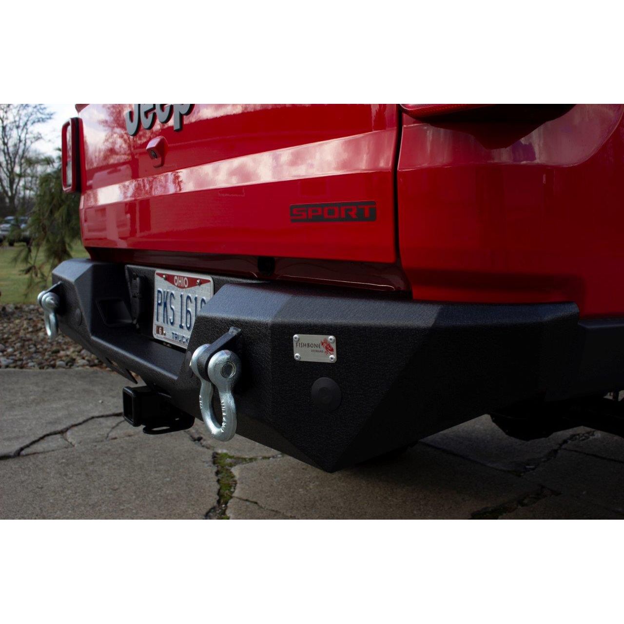 Fishbone Offroad | Gladiator Mako Rear Bumper For 20-Pres Jeep Gladiator Fishbone Offroad | FB22150