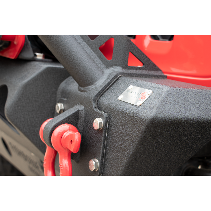 Fishbone Offroad | Jeep JL/Gladiator Front Winch Bumper for 18-Pres Wrangler JL/Gladiator Black Powdercoat Fishbone Offroad | FB22179
