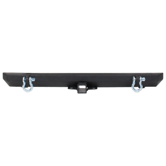 Fishbone Offroad | Jeep YJ/TJ Rear Bumper with Receiver For 87-06 YJ Wrangler TJ Wrangler Fishbone Offroad | FB22218