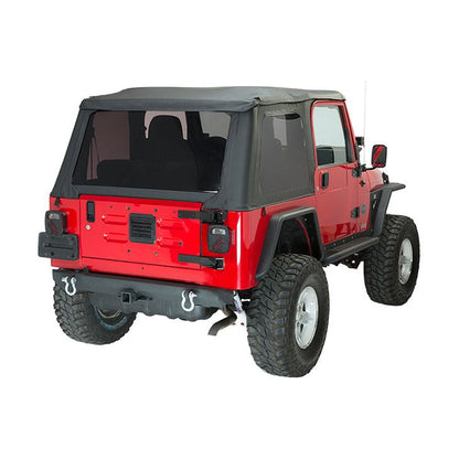 Fishbone Offroad | Jeep YJ/TJ Rear Bumper with Receiver For 87-06 YJ Wrangler TJ Wrangler Fishbone Offroad | FB22218