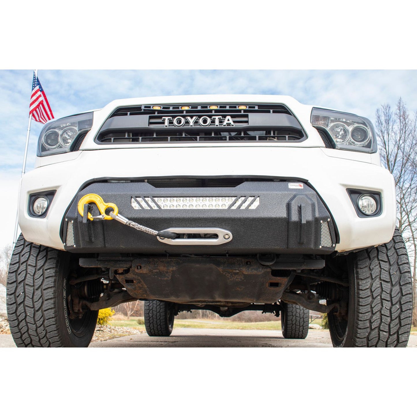 Fishbone Offroad | 2012-2015 Tacoma Center Stubby Front Bumper Fishbone Offroad | FB22297