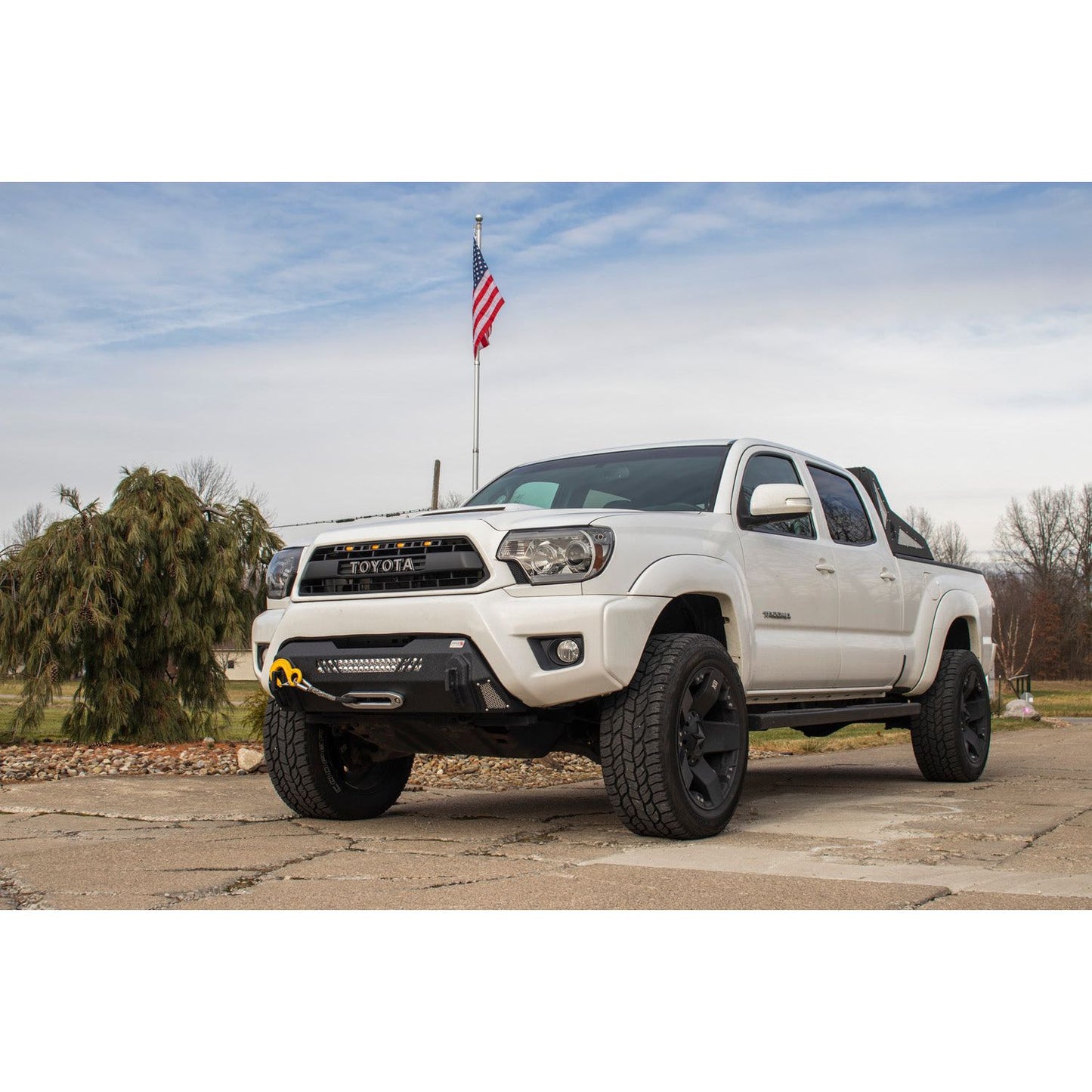 Fishbone Offroad | 2012-2015 Tacoma Center Stubby Front Bumper Fishbone Offroad | FB22297