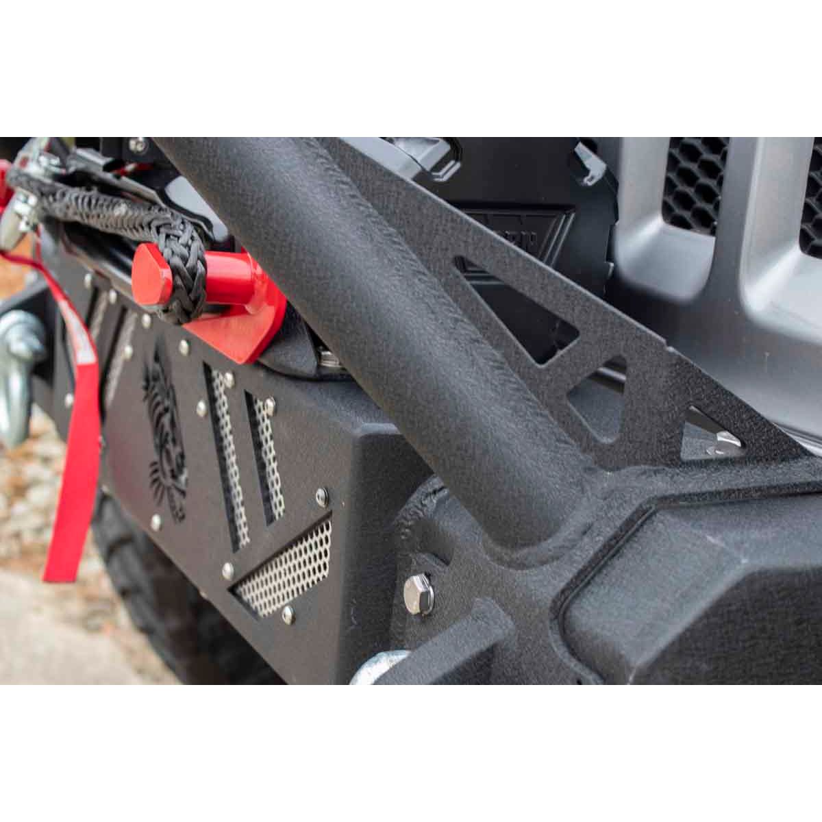 Fishbone Offroad | Barracuda Modular Front Bumper - Base 07-18 Jeep Wrangler, 18-Present Jeep Wrangler, 18-Present Jeep Gladiator JT Fishbone Offroad | FB22342