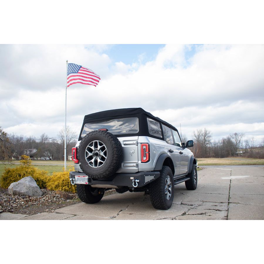 Fishbone Offroad | 2022-Present Bronco Steelhead Rear Bumper Fishbone Offroad | FB22361