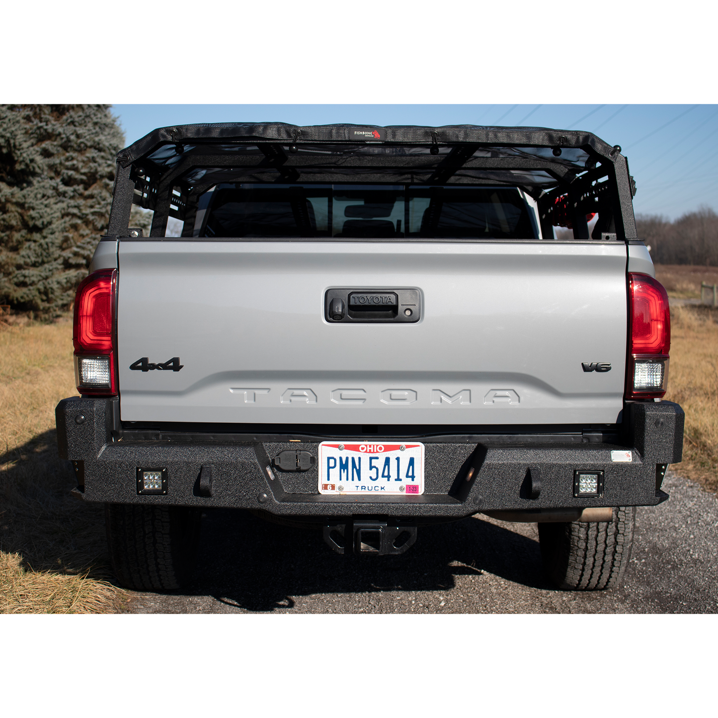 Fishbone Offroad | 2016-Present Toyota Tacoma Rear Bumper Fishbone Offroad | FB22362