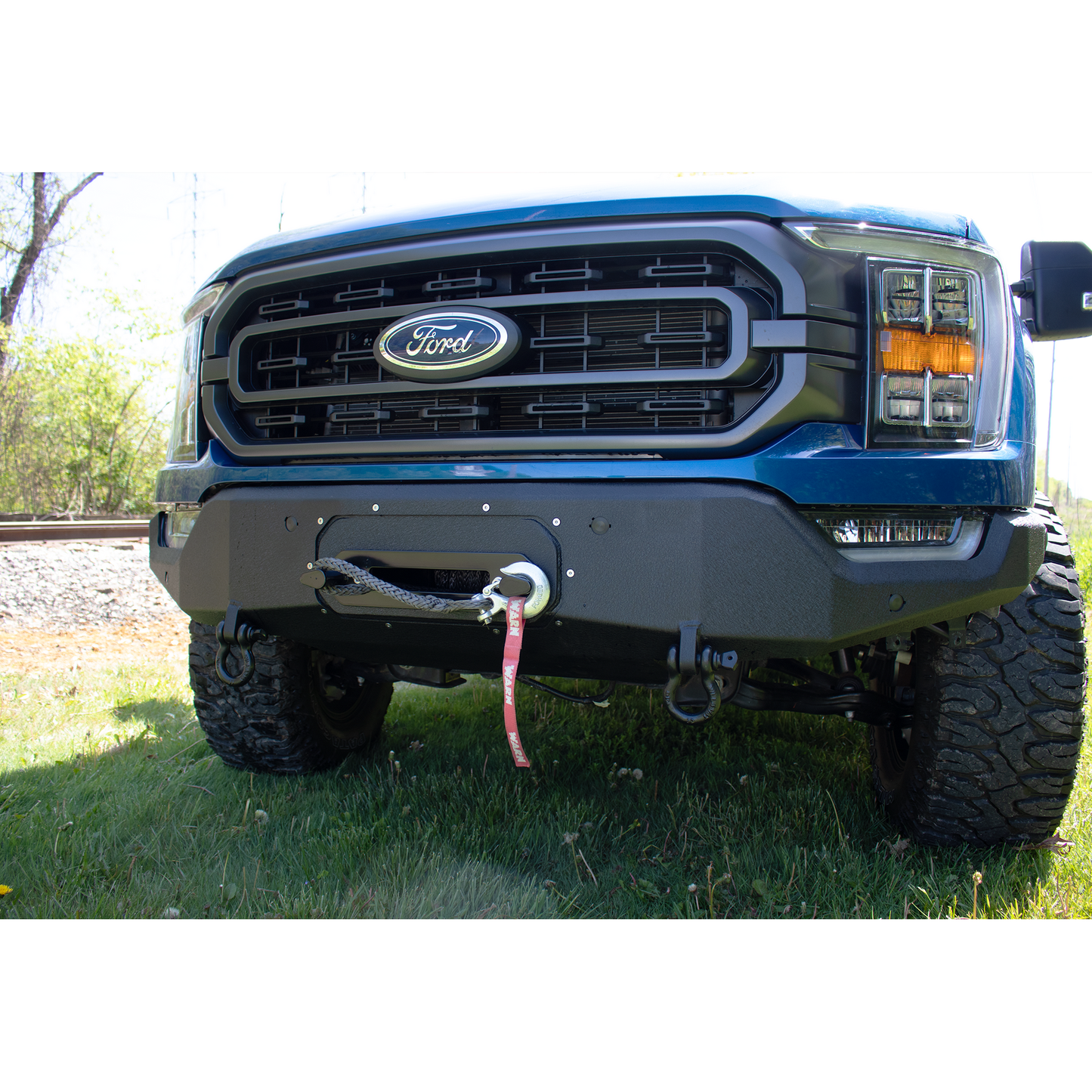 Fishbone Offroad | 2021-Present F-150 Pelican Winch Plate Fishbone Offroad | FB22394