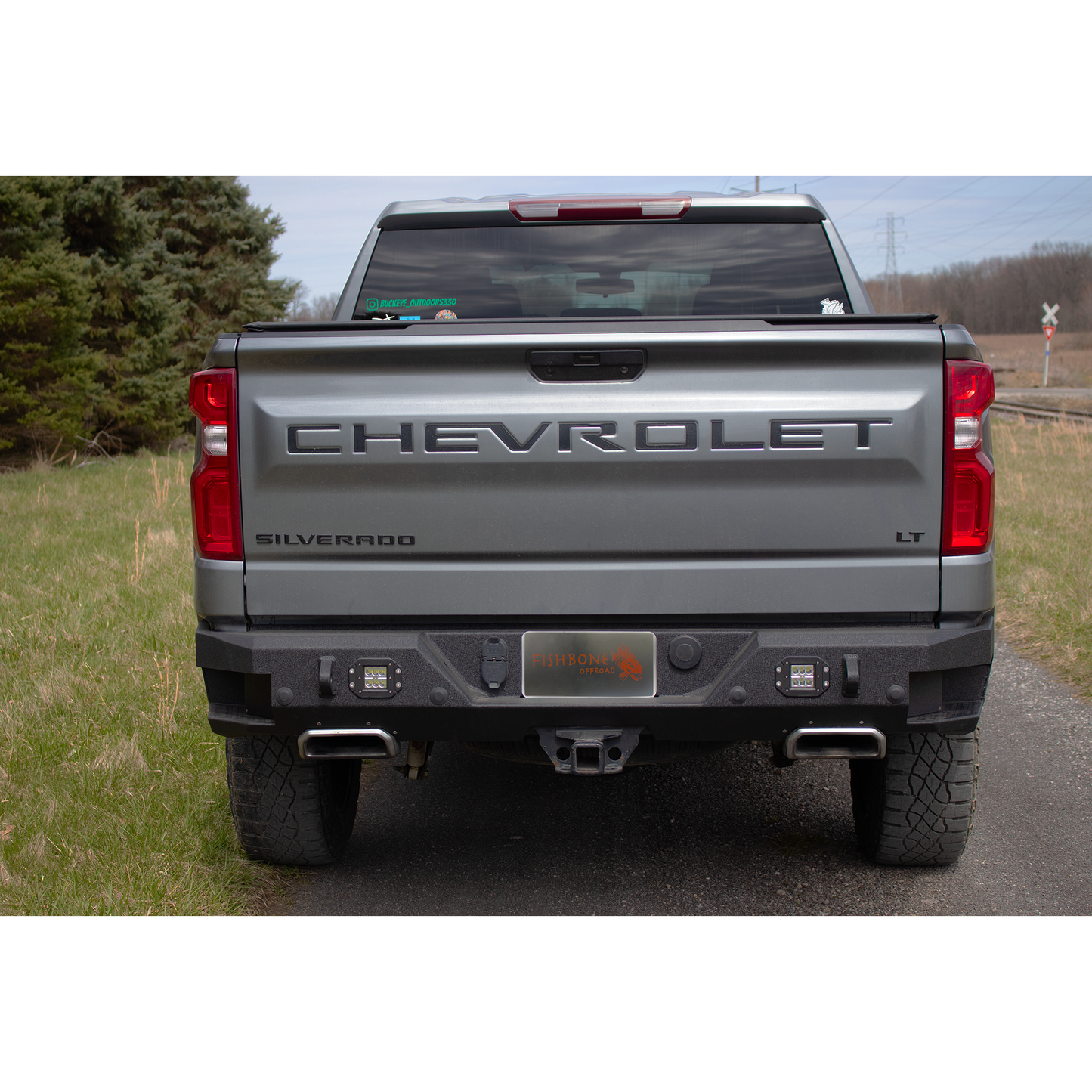 Fishbone Offroad | 2019-2022 Chevy Silverado 1500 Rockfish Rear Bumper Fishbone Offroad | FB22395
