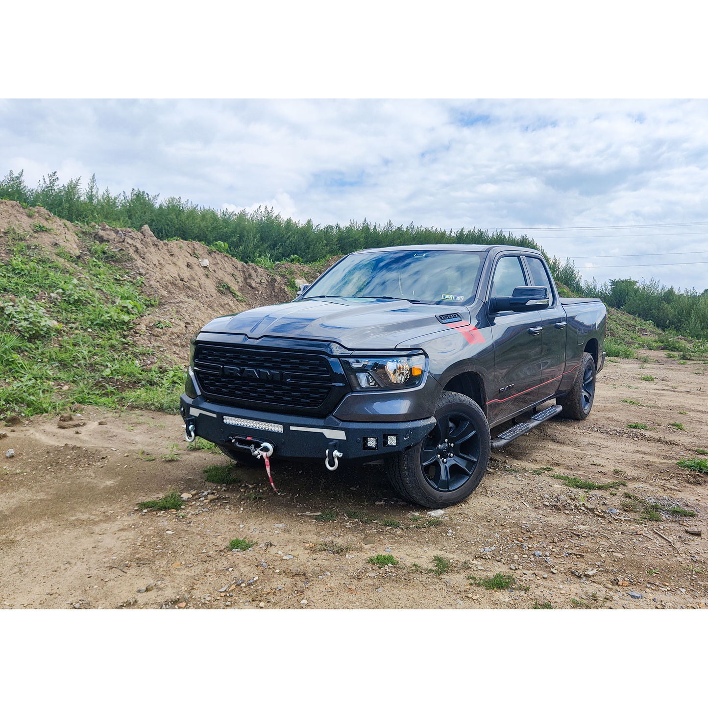 Fishbone Offroad | 2019-2023 Ram 1500 Pike Winch Plate Fishbone Offroad | FB22402