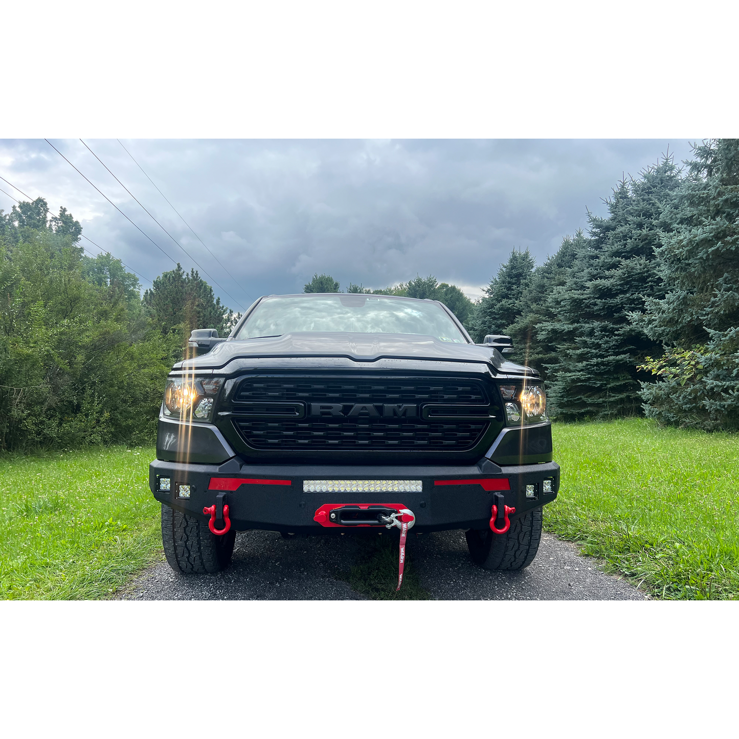 Fishbone Offroad | 2019-2023 Ram 1500 Pike Winch Plate Fishbone Offroad | FB22402