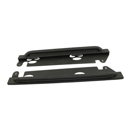 Fishbone Offroad | Jeep JK Rock Slider 07-18 Wrangler JK 2 Door Rubicon Steel Black Textured Powdercoat Fishbone Offroad | FB23011