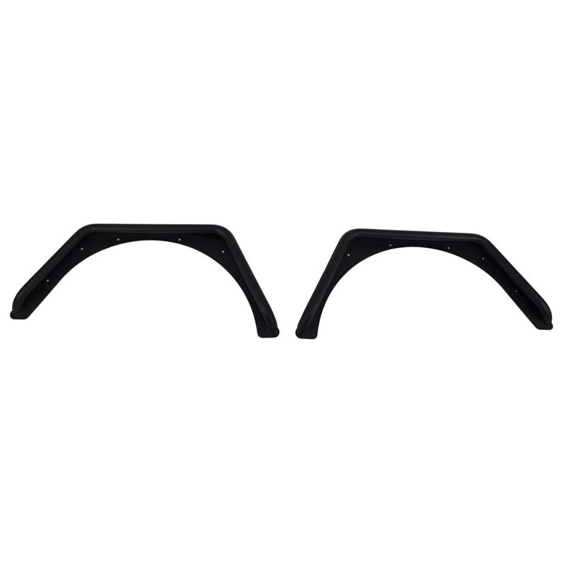 Fishbone Offroad | Jeep TJ Tube Fender Set Of 4 Front and Rear 97-06 Wrangler TJ Steel Black Textured Powdercoat Fishbone Offroad | FB23030