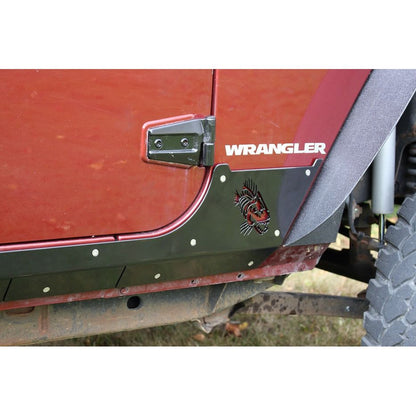 Fishbone Offroad | Jeep JK Rocker Guards Scale Armor 07-18 Wrangler JK 2 Door Fishbone Offroad | FB23055