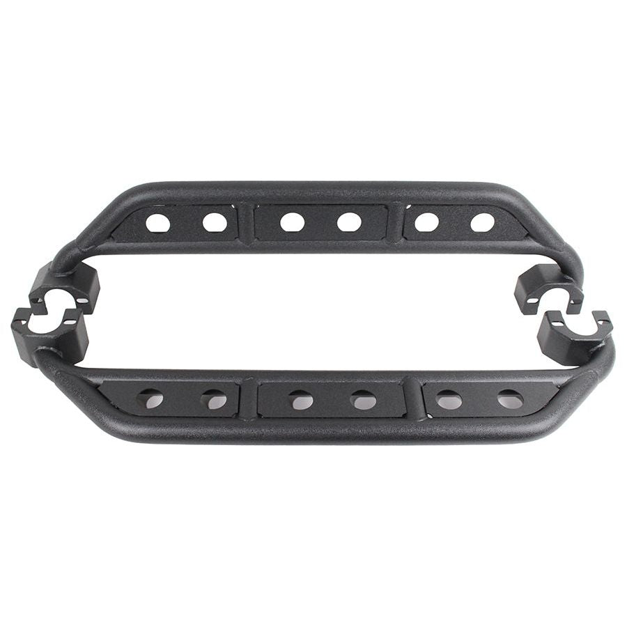 Fishbone Offroad | Jeep Wrangler Side Steps 07-18 Wrangler JK 4 Door Steel Black Textured Powdercoat Fishbone Offroad | FB23071