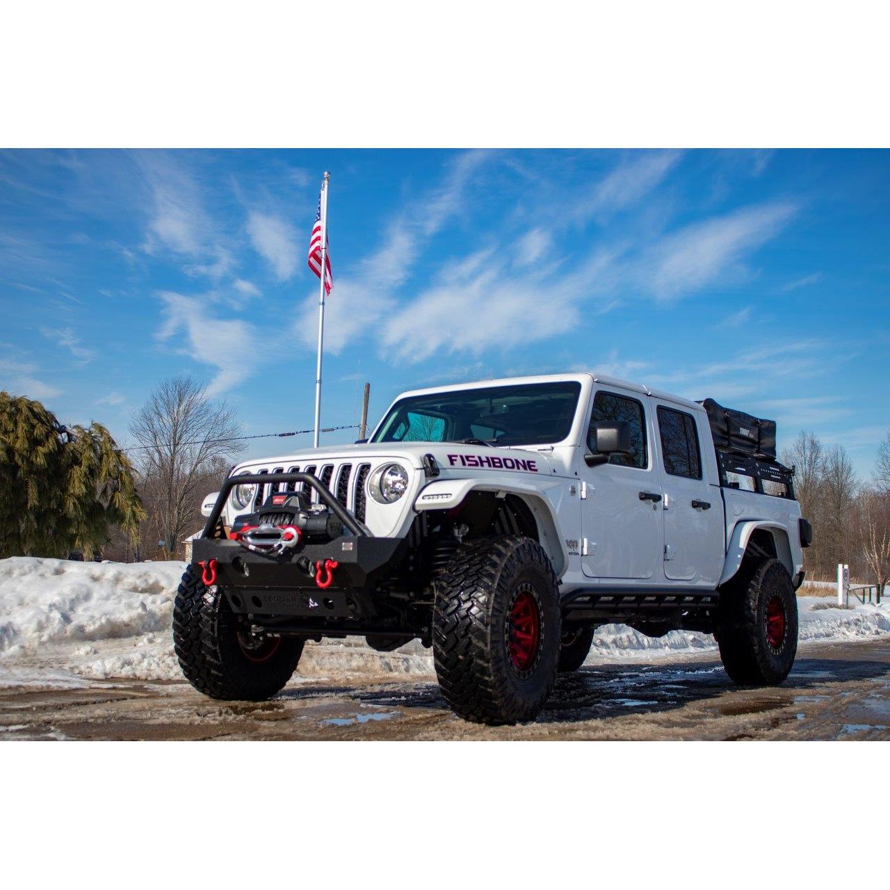 Fishbone Offroad | 2020-Present Jeep Gladiator JT  Rocker Guards Fishbone Offroad | FB23143
