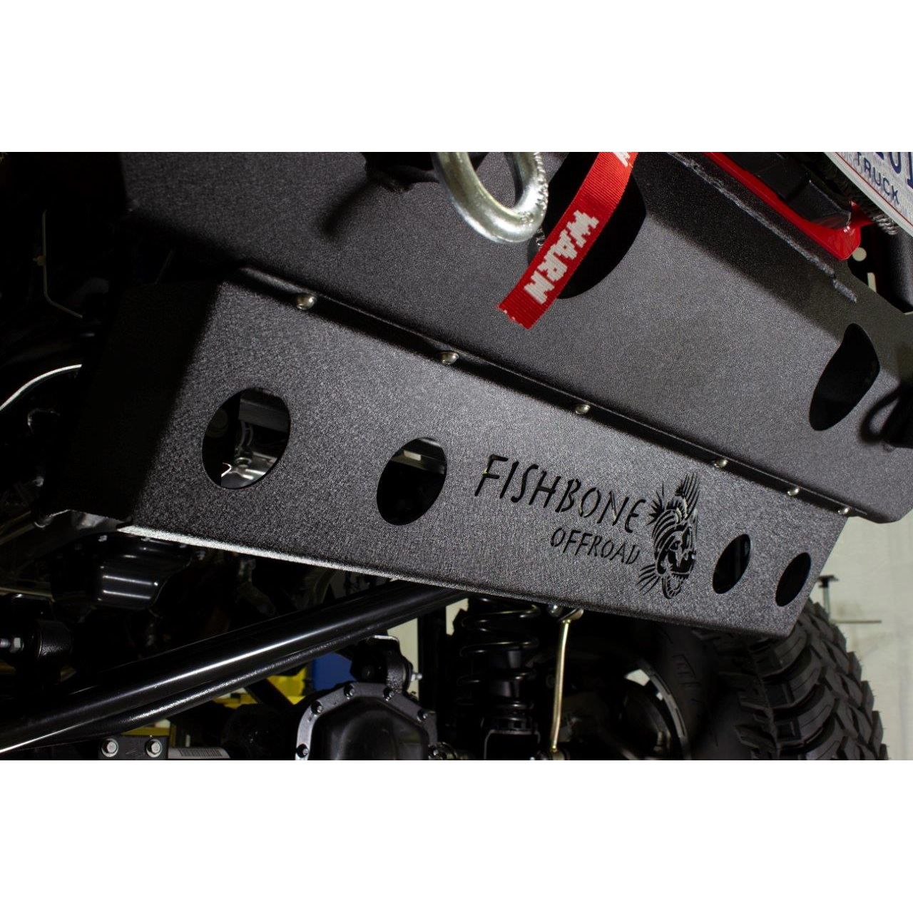 Fishbone Offroad | Wrangler/Gladiator Mako Front Bumper Skid Plate For 18-Pres Wrangler 20-Pres Gladiator Fishbone Offroad | FB23177