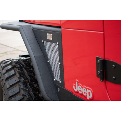 Fishbone Offroad | Wrangler Front Fenders Paintable Mesh Upgrade for 97-06 Wrangler Fishbone | FB23240