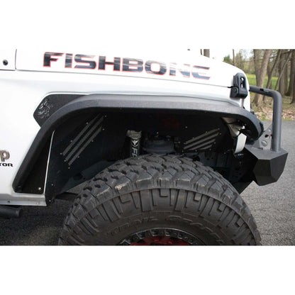 Fishbone Offroad | 18-Current Jeep Wrangler JL, JLU and 20-Current Jeep Gladiator JT Front Steel Elite Fenders Fishbone Offroad | FB23454F