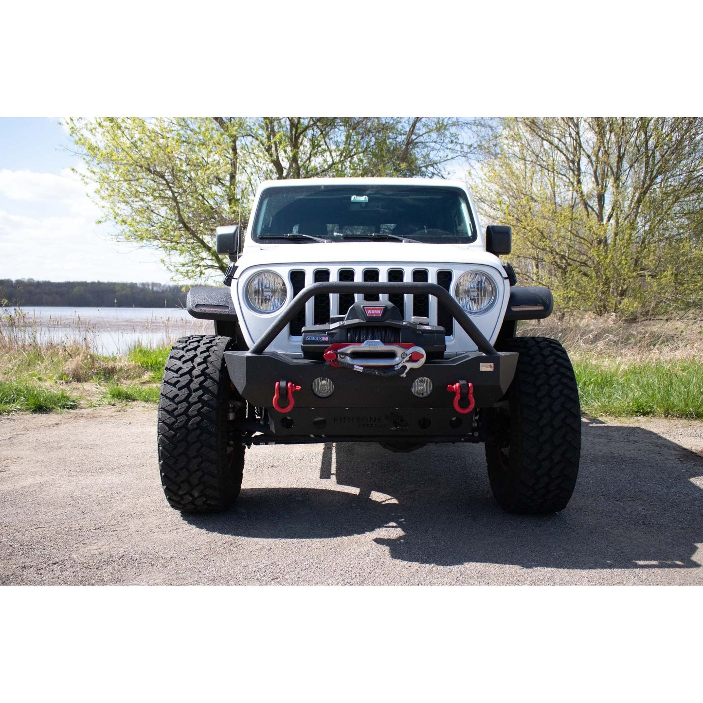 Fishbone Offroad | 18-Current Jeep Wrangler JL, JLU and 20-Current Jeep Gladiator JT Front Steel Elite Fenders Fishbone Offroad | FB23454F
