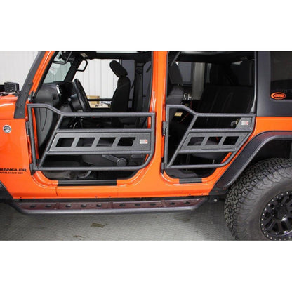 Fishbone Offroad | Jeep JK Tube Doors 07-18 Wrangler JK 4 Door Front/Rear Fishbone Offroad | FB24023