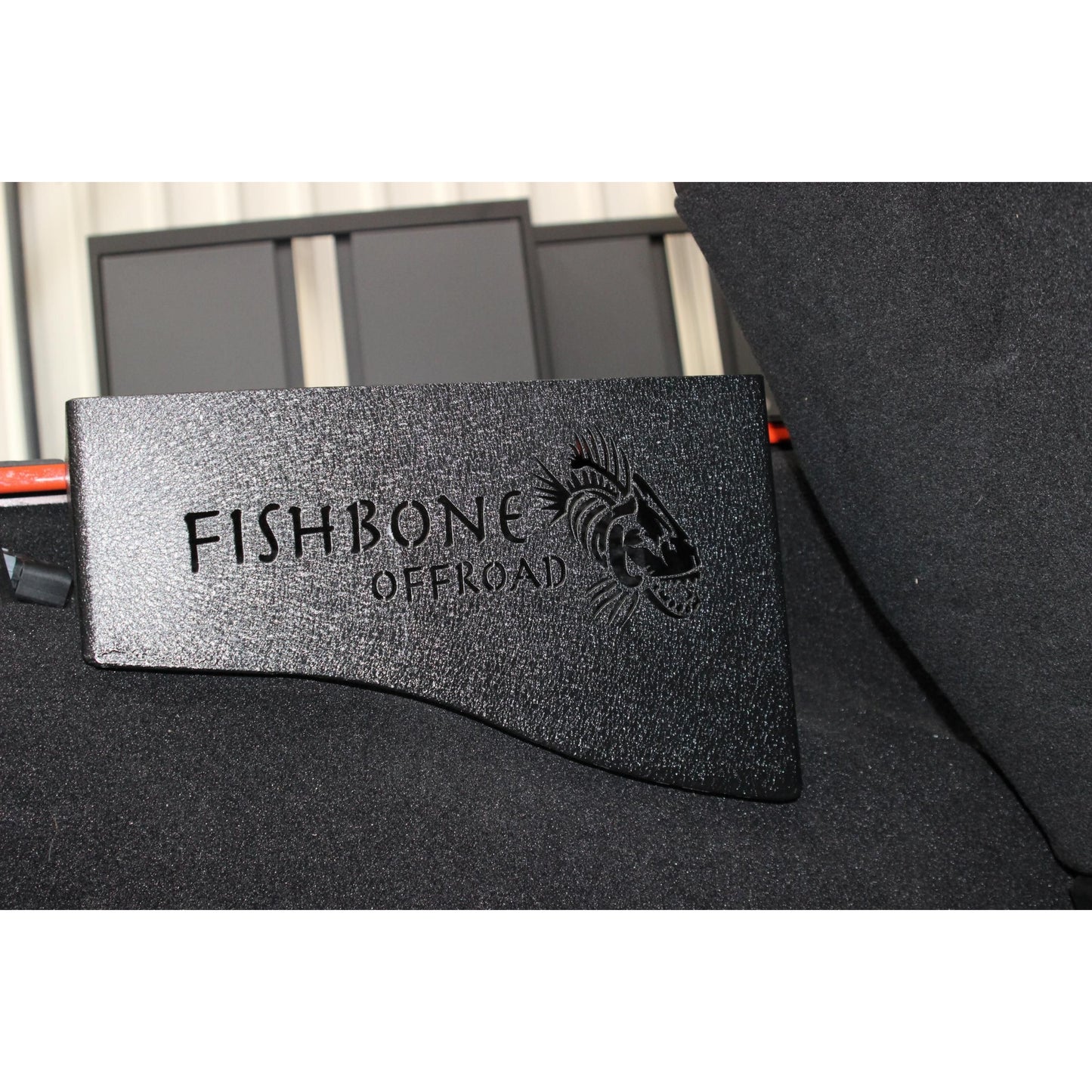 Fishbone Offroad | Jeep JK Wheel Well Storage Bins 07-18 Wrangler JK 4 DR Black Textured Powdercoat Steel Fishbone Offroad | FB25082