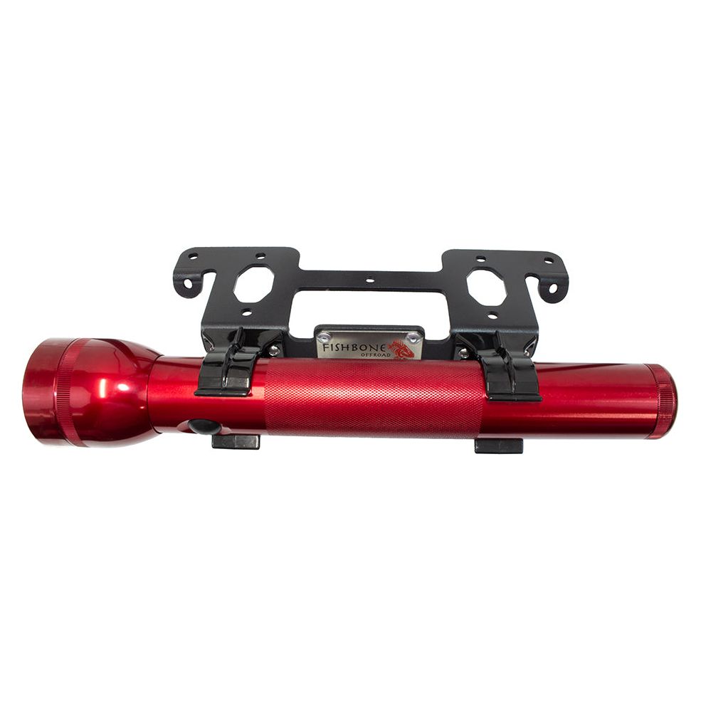 Fishbone Offroad | Jeep JL Roll Bar Flashlight Mount Front 18-Pres Wrangler JL Fishbone Offroad | FB25093