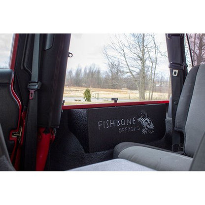 Fishbone Offroad | Jeep TJ Wheel Well Storage Bins 97-06 Wrangler TJ Fishbone | FB25104